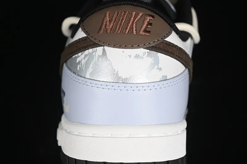 All categories Nk SB Dunk series Nk SB Dunk Low low-top sneakers Nk Dunk Low Panda Prank Heartbeat Email Xinwei Mi Blue Brown SB low-top casual sneakers DD1391-100